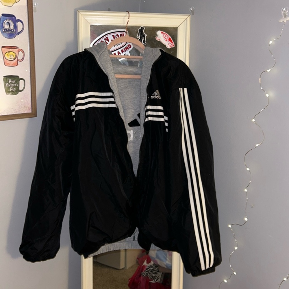 Reversible Adidas Windbreaker